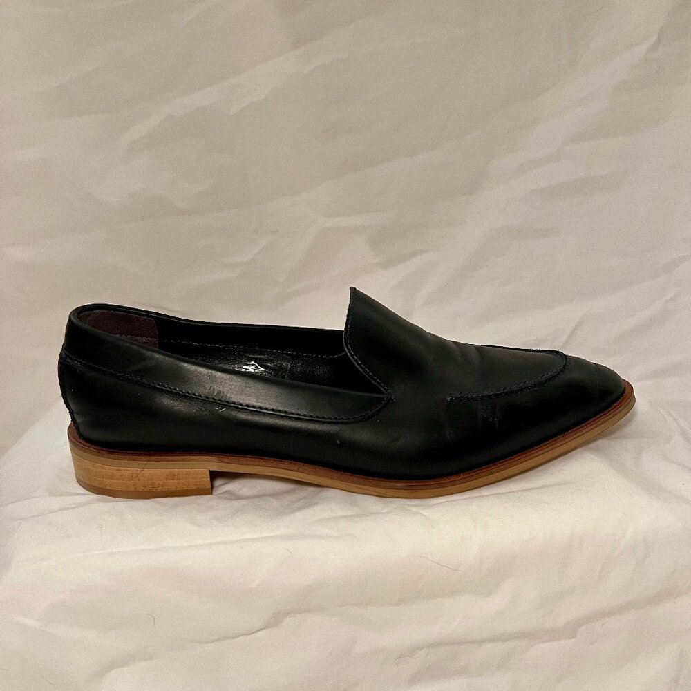 Everlane Modern Loafer Leather Navy Blue Size 9
